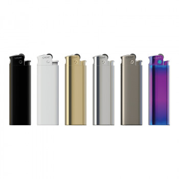 1157-L Cricket Turbo Taşlı SiBoplu Metal Çakmak