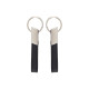 2411 Metal Suni̇ Deri̇ Anahtarlık