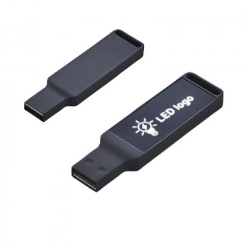 F-206-32 Kutusuz işıklı Rubber Usb