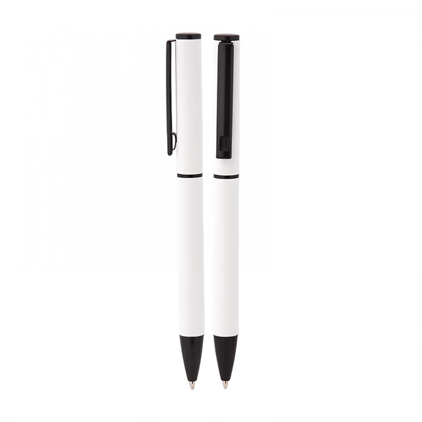 1023-T Metal Tükenmez Kalem Rubber Gövde