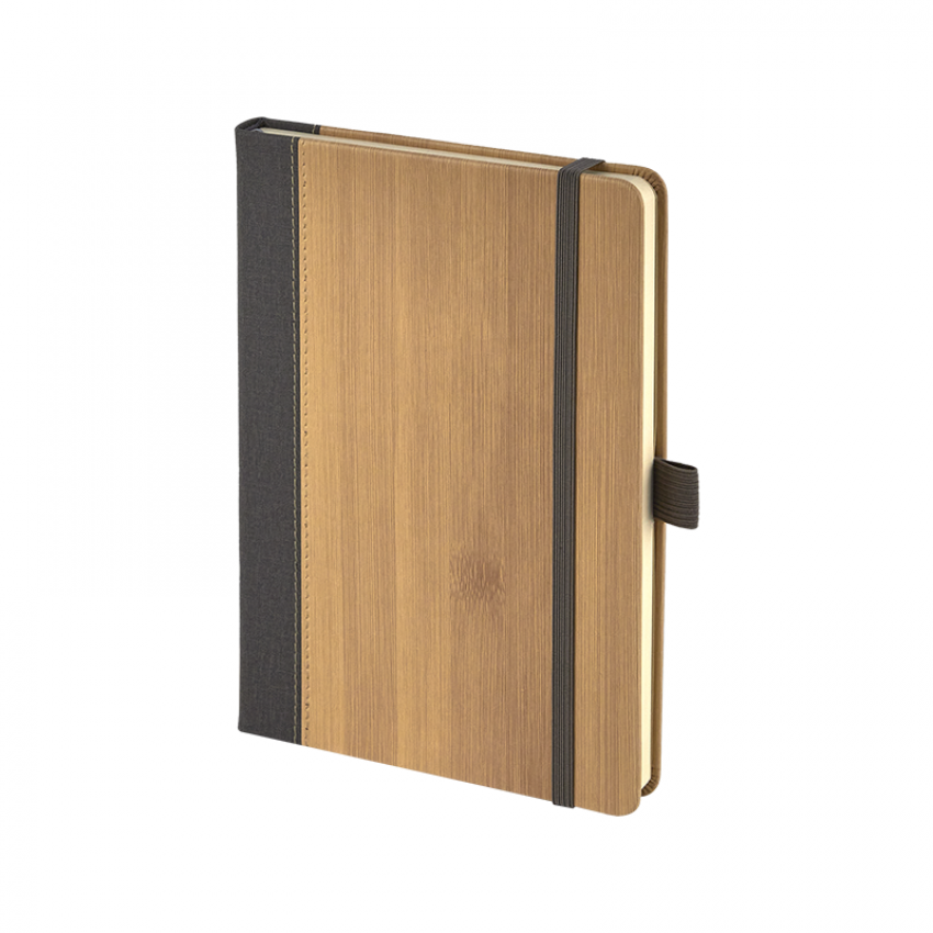 2428 15 x 21 Termo Deri Bambu Defter