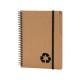 2453 Spiralli Kraft 15 x 20 Defter